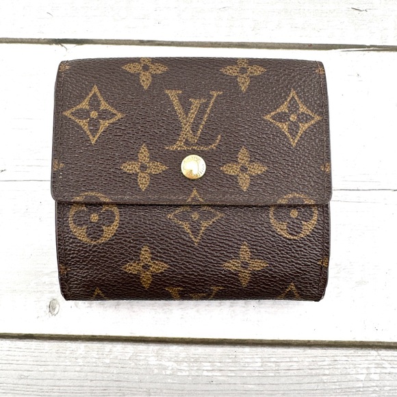 AUTHENTIC Louis Vuitton Vintage Porte-Valeurs Cartes Crédit. Elise wallet. - Picture 1 of 14